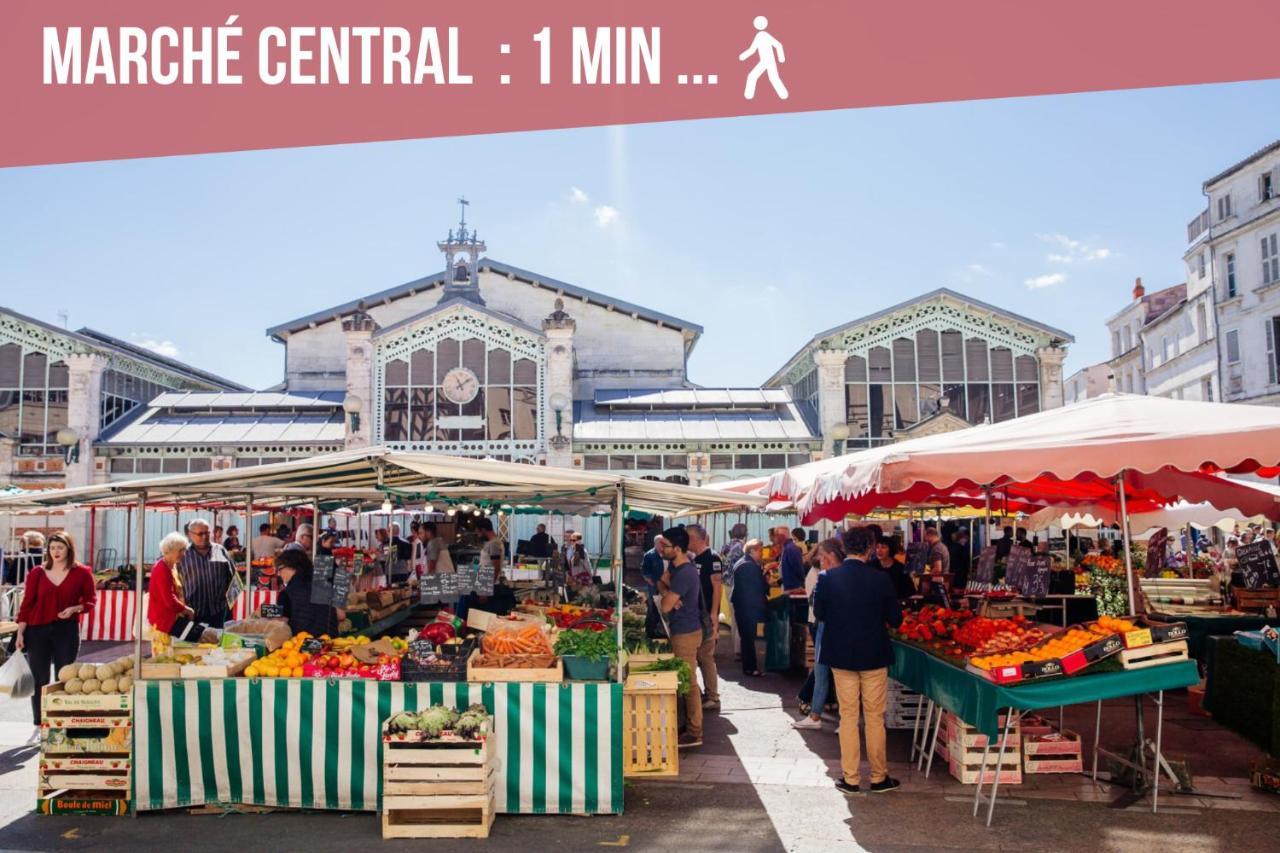 Ღ Marche Central • Au Coeur De Ville & Spacieux La Rochelle  Extérieur photo